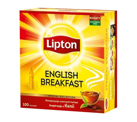Lipton English Breakfast herbata czarna 50 torebek 100g