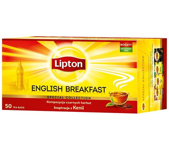 Lipton Taste Of London herbata czarna 50 torebek 100g