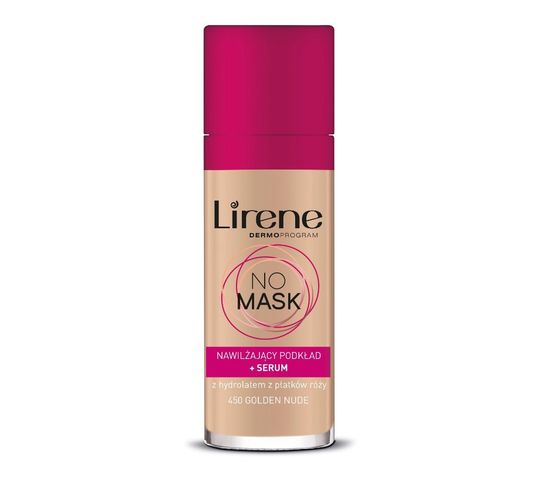 Lirene No Mask nawilżający podkład + serum 450 Golden Nude (30 ml)