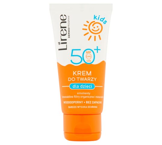Lirene Sun Kids SPF50 krem do twarzy dla dzieci (50 ml)
