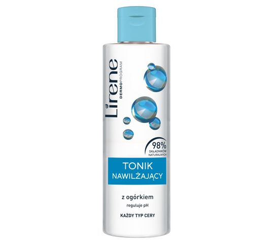 Lirene Tonik nawilżający z ogórkiem (200 ml)