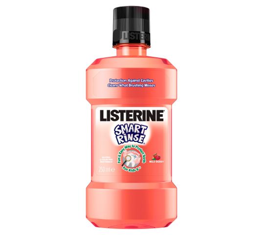 Listerine – Płyn do płukania jamy ustnej dla dzieci Truskawkowy (250 ml)