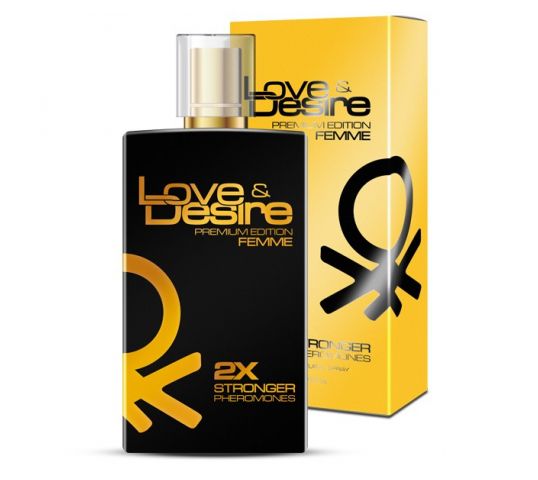 Love & Desire Premium Edition Femme 2x Stronger Pheromones feromony dla kobiet (100 ml)