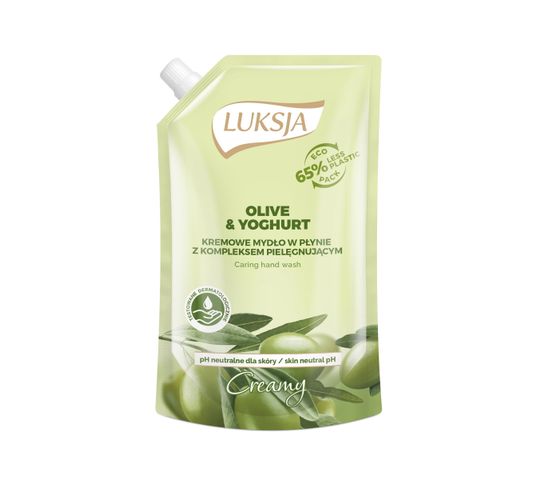 Luksja – Creamy Olive & Yoghurt mydło w płynie opakowanie uzupełniające (400 ml)