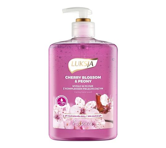 Luksja – Mydło w płynie Cherry & Peony (500 ml)