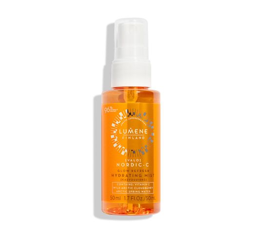 Lumene Nordic-C Valo Glow Refresh Hydrating Mist nawadniająca mgiełka do twarzy z witaminą C 50ml