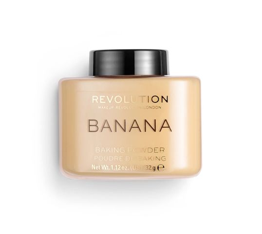 Makeup Revolution Baking Powder – puder sypki do twarzy Banana (32 g)