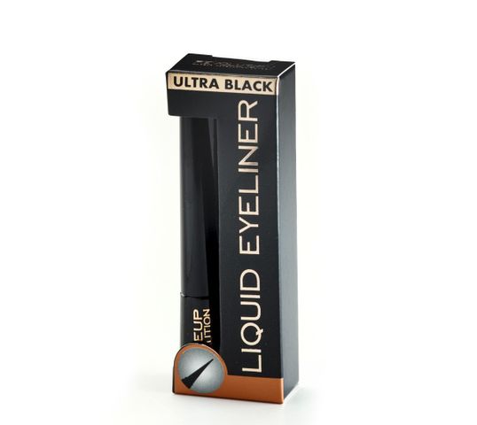 Makeup Revolution Liquid – eyeliner do oczu Ultra Black (3 ml)