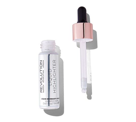 Makeup Revolution Liquid Highlighter Mermaid's Scales - rozświetlacz w płynie (18 ml)