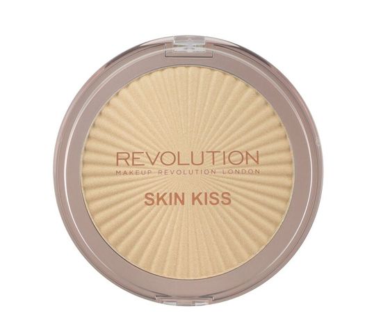 Makeup Revolution Skin Kiss - rozświetlacz do twarzy Golden Kiss (14 g)