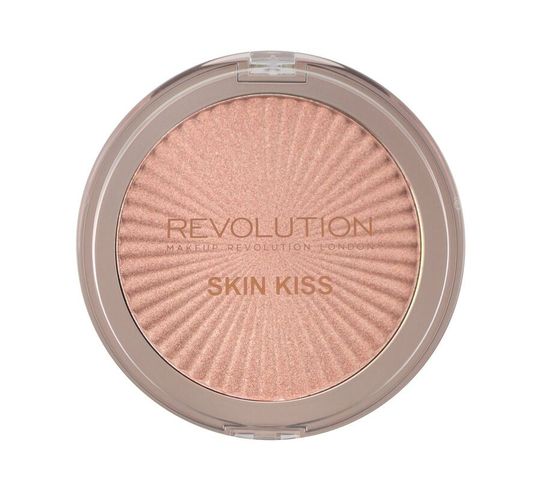Makeup Revolution Skin Kiss - rozświetlacz do twarzy Peach Kiss (14 g)