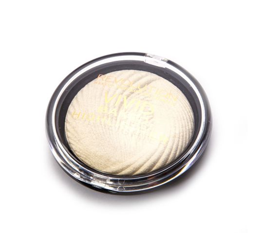 Makeup Revolution Vivid Baked - rozświetlacz do twarzy Golden Lights (7.5 g)