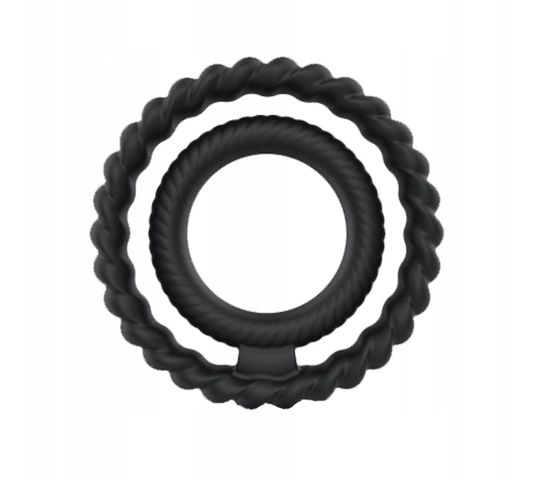 Marc Dorcel Dual Ring podwójny pierścień na penisa