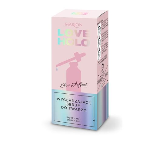 Marion Love Holo – serum do twarzy wygładzające Glow Effect (20 ml)