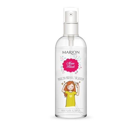 Marion Mam Blask – magiczna mgiełka z brokatem rozświetlająca włosy dla dzieci (120ml)