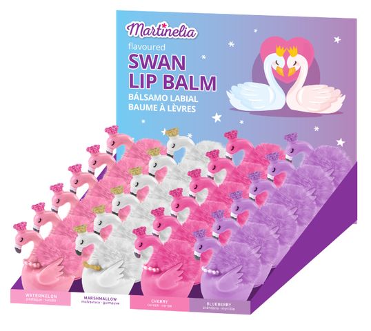 Martinelia Zestaw balsamów do ust Swan (24 szt.)