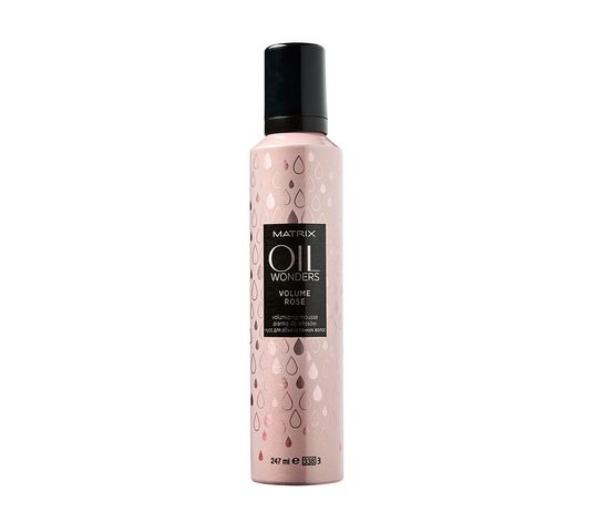 Matrix Oil Wonders Volume Rose Volumizing Mousse pianka dodająca objętości włosom 247ml