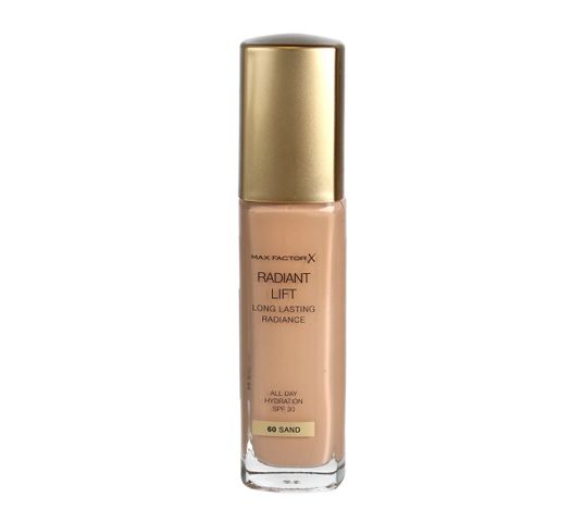 Max Factor Radiant Lift podkład kryjący nr 60 Sand 30 ml
