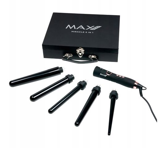 Max Pro Miracle 5in1 lokówka do włosów - Black