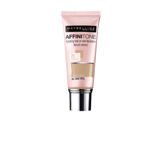 Maybelline Affinitone - podkład golden rose nr 20 (30 ml)