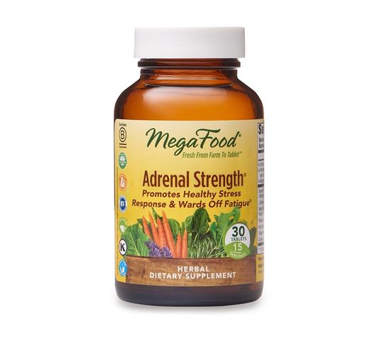 Mega Food Adrenal Strength suplement diety 30 tabletek