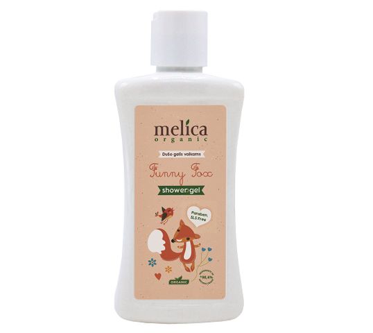 Melica Organic Funny Fox żel pod prysznic dla dzieci (300 ml)
