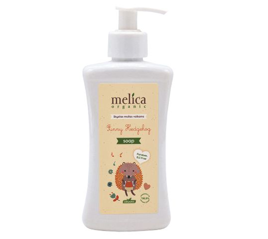 Melica Organic Funny Hedgehog mydło w płynie dla dzieci (300 ml)