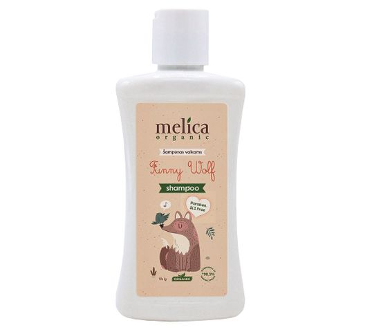 Melica Organic Funny Wolf szampon dla dzieci (300 ml)