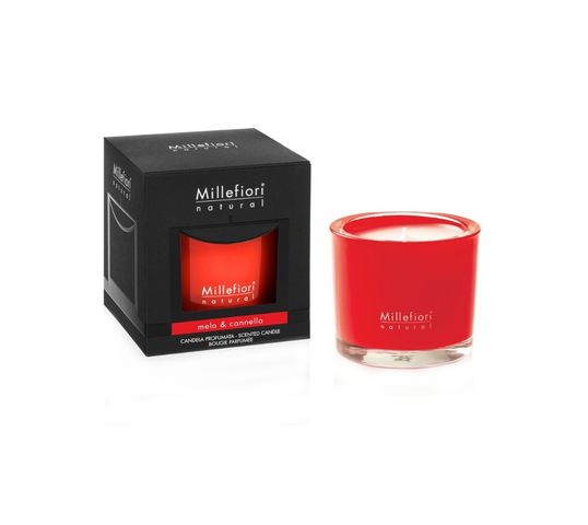 Millefiori Natural Fragrance Candle świeca zapachowa Mela & Cannella 180g
