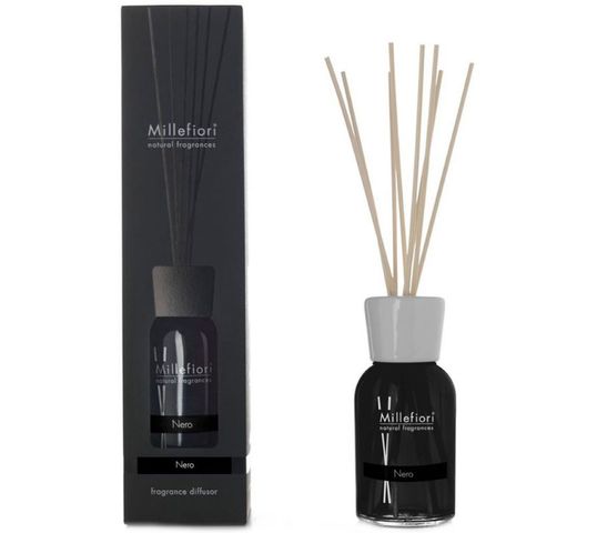 Millefiori Natural Fragrance Diffuser pałeczki zapachowe Nero 100ml