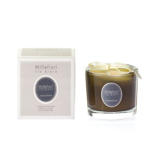 Millefiori Via Brera Fragrance Candle świeczka zapachowa Mineral Sea 180g