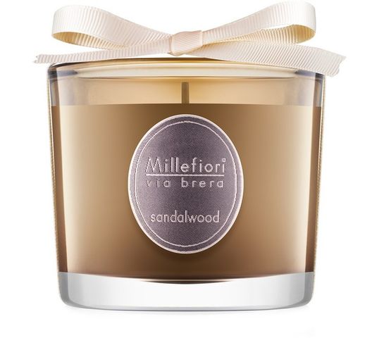 Millefiori Via Brera Fragrance Candle świeczka zapachowa Sandalwood 180g