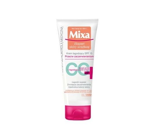 Mixa krem do twarzy CC przeciw zaczerwienieniom SPF 15 50 ml