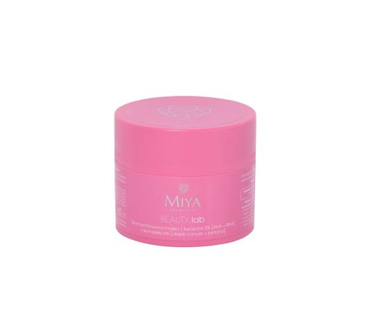 Miya Cosmetics Skoncentrowana maska z kwasami 3% [AHA + BHA] + kompleks 6% [olejek canola + betaina]  (50 ml)