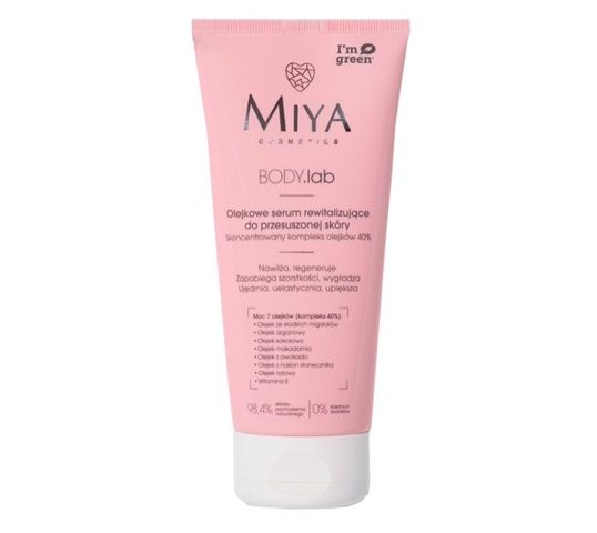 Miya Body.lab olejkowe serum rewitalizujące do przesuszonej skóry (200 ml)