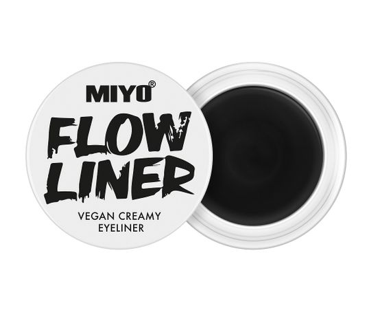 Miyo Flow Liner eyeliner w kremie 01 Asphalt (5 g)