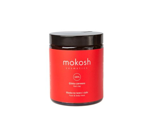 Mokosh glinka czerwona – maska na twarz i ciało (180 ml)