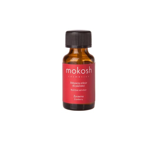 Mokosh – odżywczy eliksir do paznokci Żurawina (10 ml)
