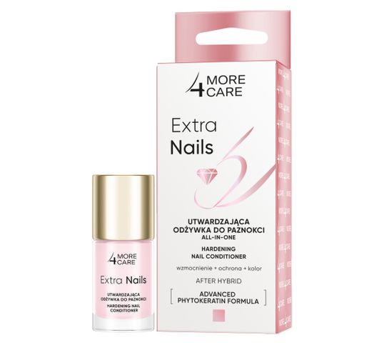 More4Care Extra Nails utwardzająca odżywka do paznokci 10ml
