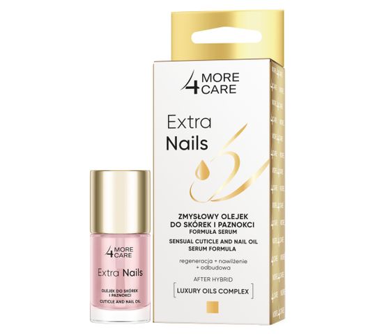 More4Care Extra Nails zmysłowy olejek do skórek i paznokci 10ml