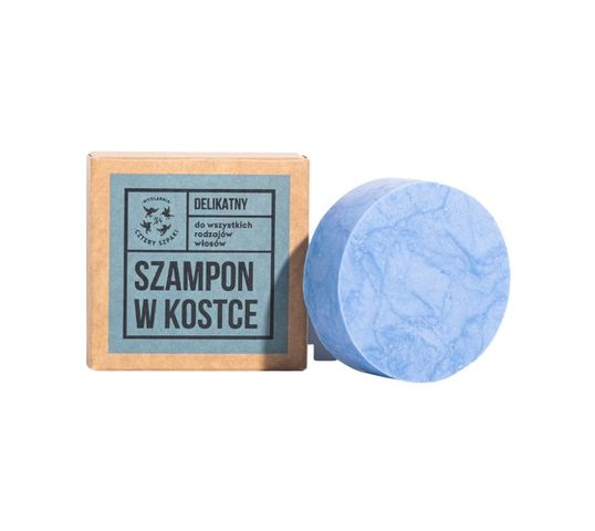 Mydlarnia Cztery Szpaki Delikatny szampon w kostce 75g