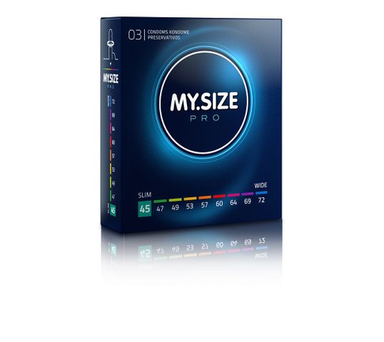 My.Size Pro Condoms prezerwatywy 45mm (3 szt.)