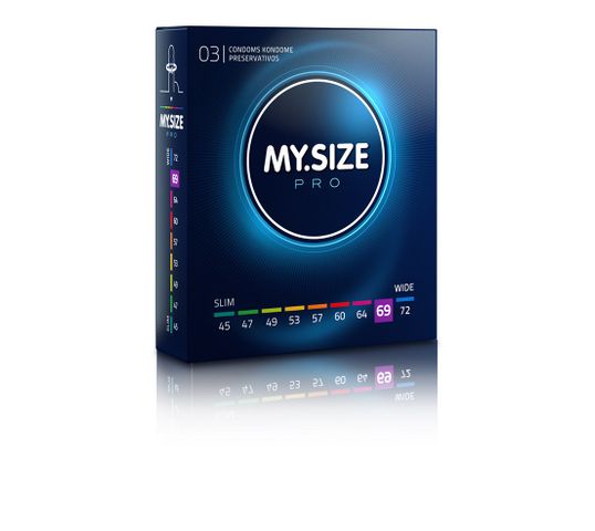 My.Size Pro Condoms prezerwatywy 69mm (3 szt.)