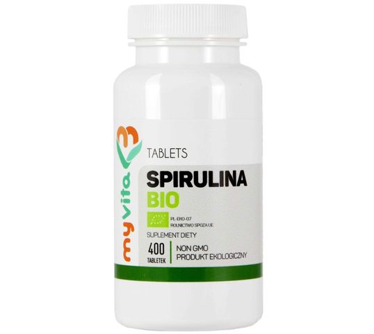 Myvita Spirulina Bio suplement diety 400 tabletek