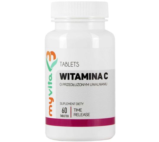 Myvita Witamina C tabletki o przedłużonym uwalnianiu 60 tabletek