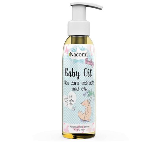 Nacomi Baby Oil – oliwka do ciała dla dzieci (130 ml)