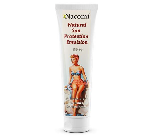 Nacomi Natural Sun Protection Emulsion SPF30 – emulsja do opalania (150 ml)