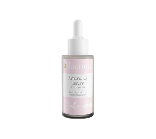 Nacomi Almond Oil Serum – serum na końcówki włosów z olejem migdałowym (50 ml)