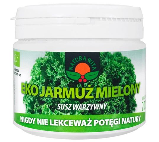 Natura Wita Eko Jarmuż Mielony susz warzywny 200g