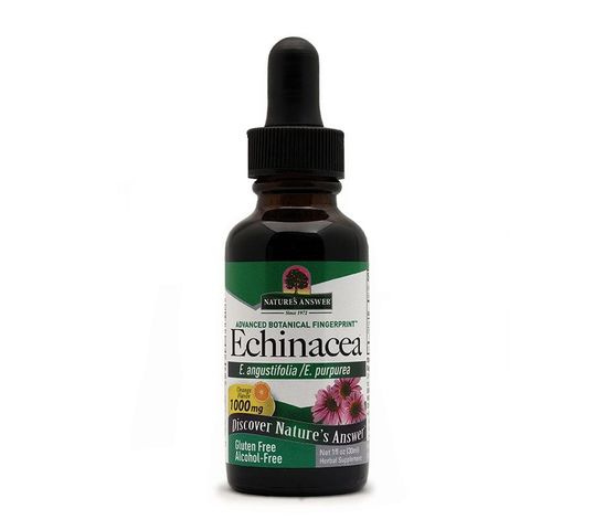 Nature's Answer Echinacea 1000mg ekstrakt z korzenia jeżówki wąskolistnej suplement diety 30ml